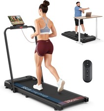 THERUN Folding Treadmill for